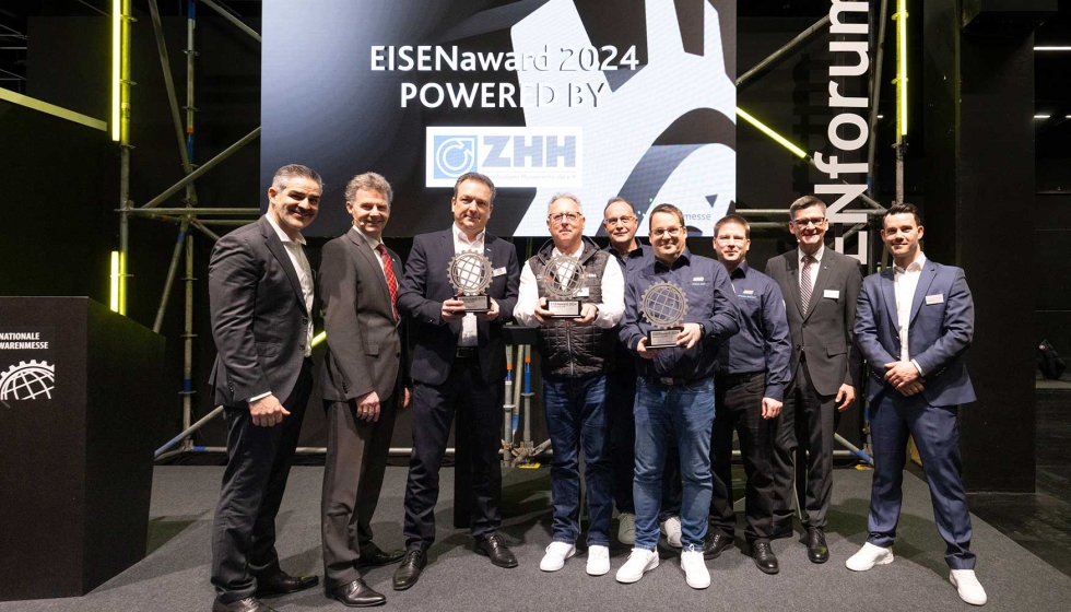 Ganadores de los premios EISENaward 2024. Foto: Koelnmesse