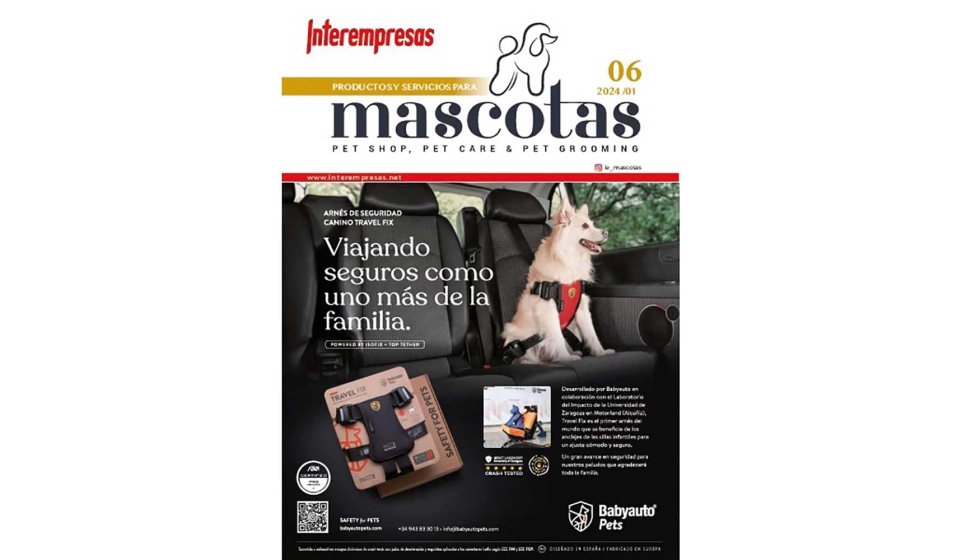 La sexta edicin de Interempresas Mascotas, con Babyauto Pets en portada