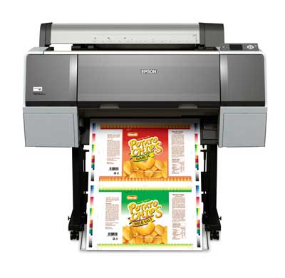 The housings can be used in all the Epson Stylus Pro printers of water-based. In the image, the Epson Stylus Pro WT7900