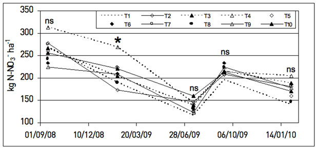 Figura 2: Evolucin del NmS en el periodo analizado (2008 a 2010)