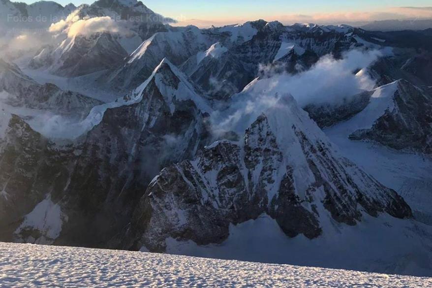 Las vistas de Jost Kobusch en el Everest