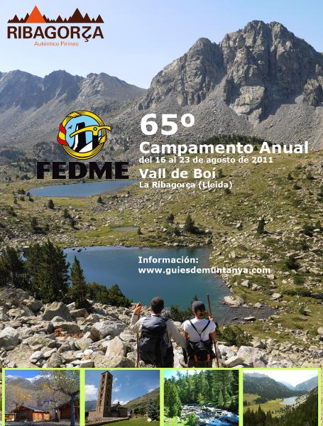 Cartel del 65 Campamento anual de la FEDME (Foto: FEDME)