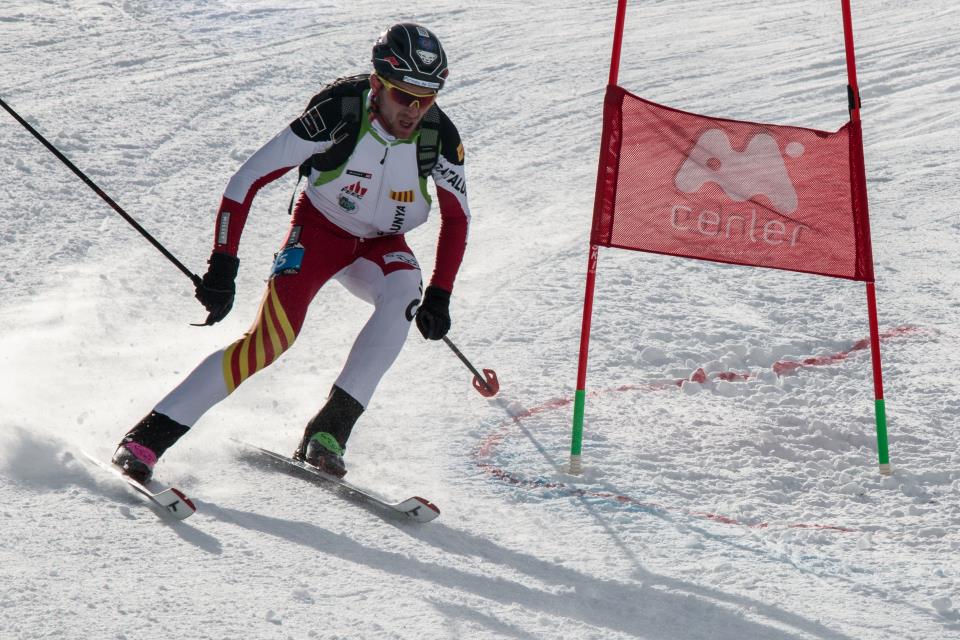 Marc Pinsach en la prueba de Sprint de Cerler 2015 Jorge Millaruelo