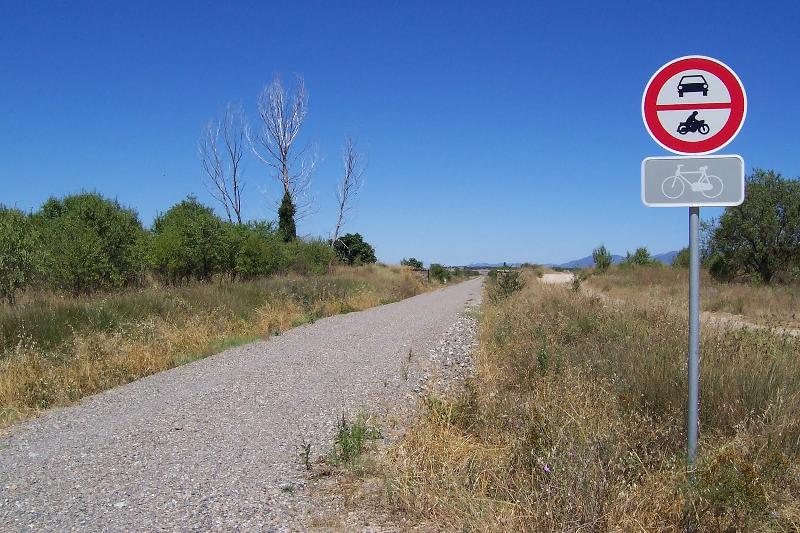 Imagen de una va verde (Foto: huescaenbici.blogspot.com)