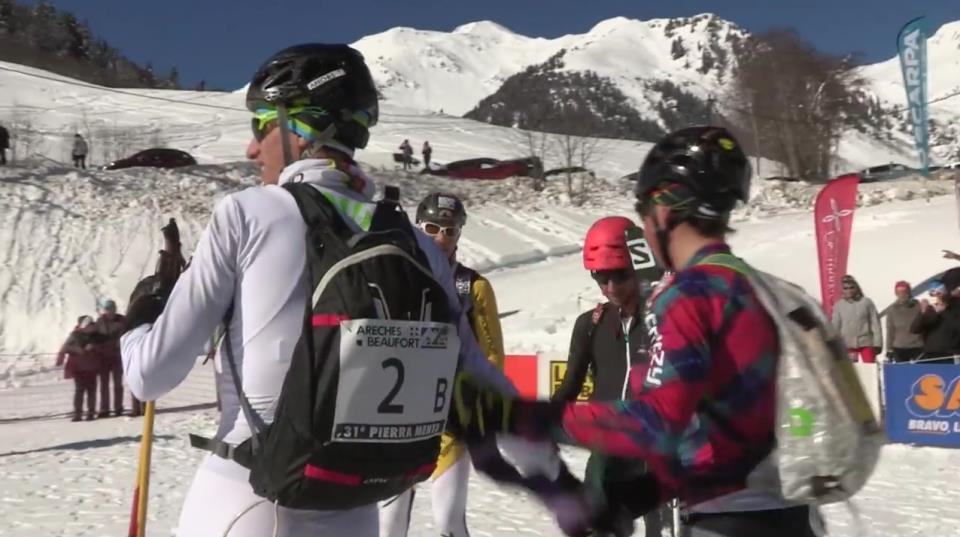 Final de la segunda etapa de la Pierra Menta