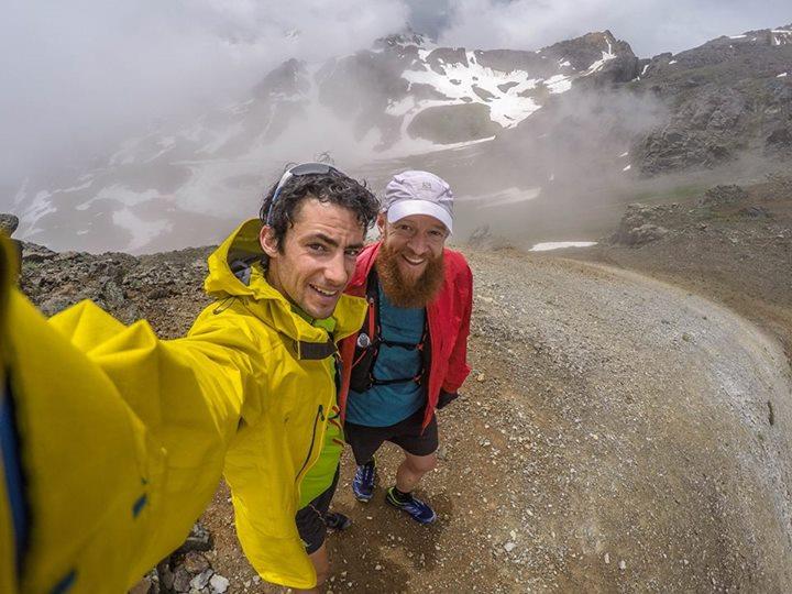 Kilian Jornet y Gary Robbins reconociendo los ltimos 20 km del recorrido Kilian Jornet