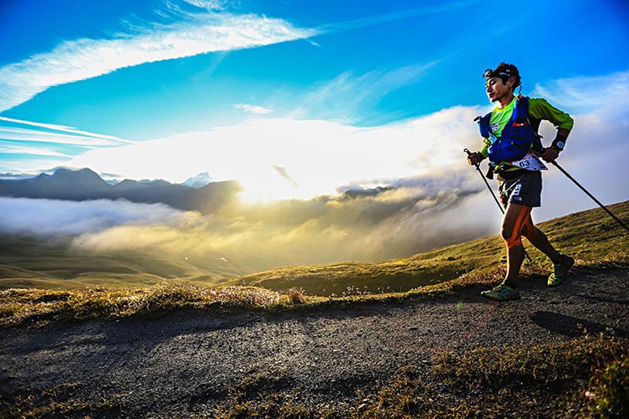 Ultra-Trail du Mont-Blanc de 2014.  Franck Oddoux