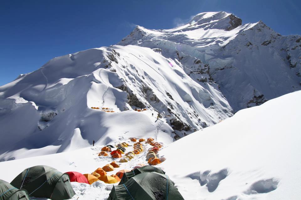 Cho Oyu desde el CB Satori Adventures