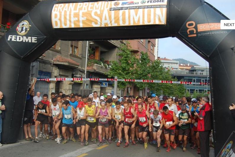 Salida GP Buff Salomon Copa Espaa de Carreras por montaa