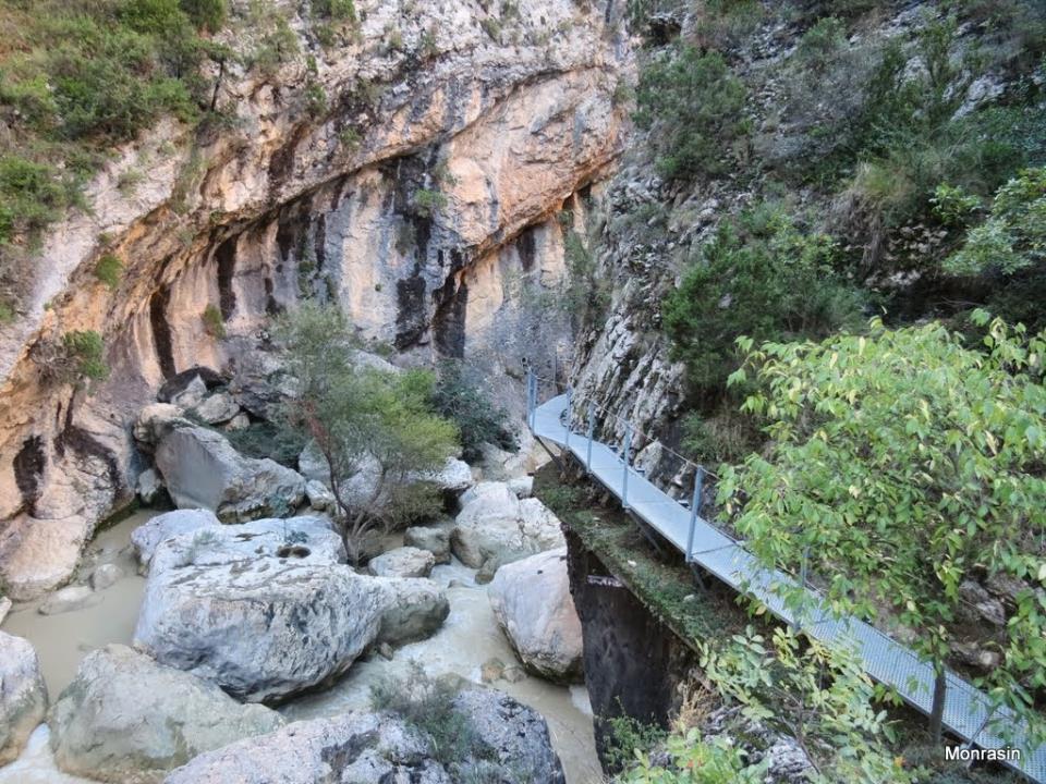 Uno de los paisajes de la Ultra Guara Somontano