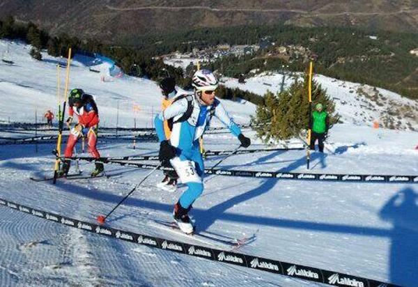 Marc Pinsach en el sprint de la Crononiu 2013