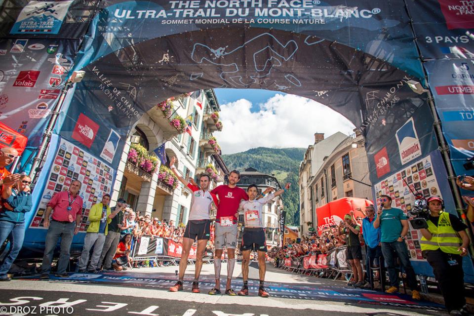  Droz Photo. Meta del UTMB de 2014