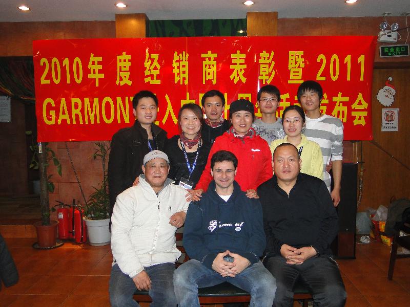 Equipo de Garmont y Chana Dorje en China