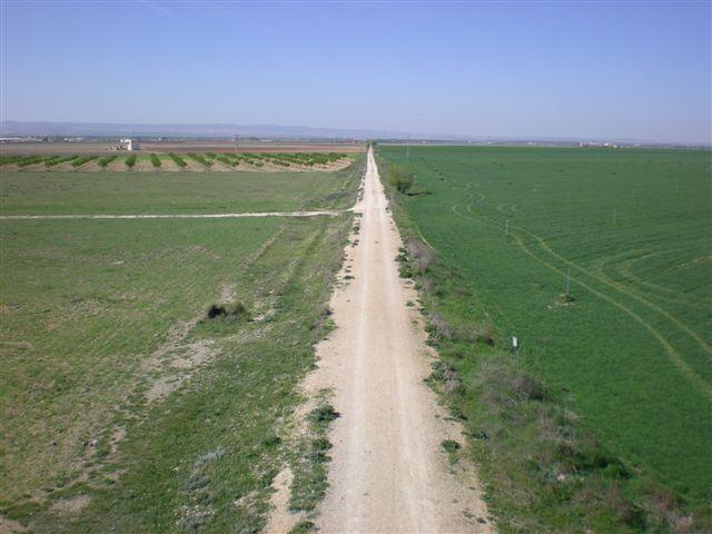 Trazado del ferrocarril en desuso