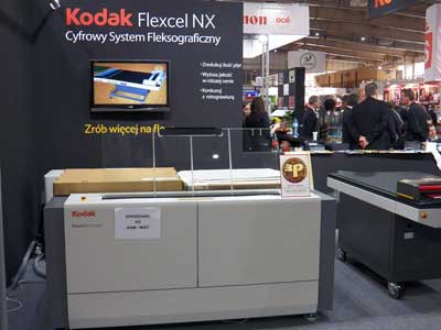 El stand de Kodak en Poligrafa, que se celebr en Feria Internacional de Poznn en abril