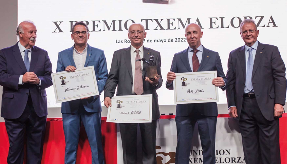 Premiados en la X edicin del Premio Txema Elorza