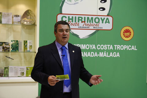 Antonio Snchez, presidente del CRDO Chirimoya Tropical Costa Granada-Mlaga