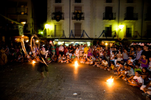 Fuegos artificiales en San Esteban de Gormaz