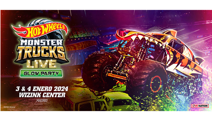 Hot Wheels (Mattel) ha celebrado una nueva edicin del Hot Wheels Monster Truck Live Glow Party