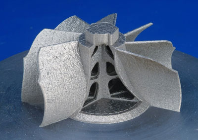 'selective laser melting' (mst) technology can be components of metal with geometries of any complexity. Photo: Fraunhofer ILT, Aachen...