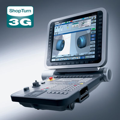 El nuevo control ShopTurn 3G garantiza el mximo rendimiento desde el diseo hasta el mecanizado completo