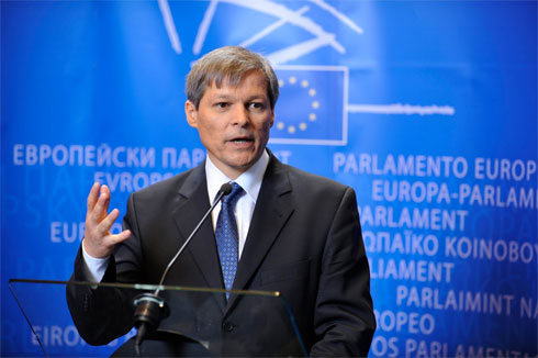 Dacian Ciolos, comisario de Agricultura de la UE