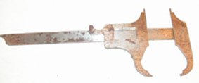 El pie de rey es uno de los utensilios de medida ms comunes en cualquier taller desde su invencin en el siglo XVII