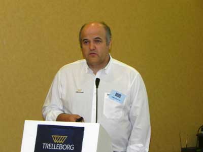 Ramn Martnez, director general de Trelleborg en Espaa y Portugal