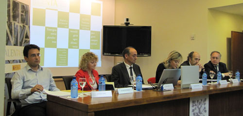 During the presentation of the platform technology Espaola del Olivar, became apparent institutional support to it