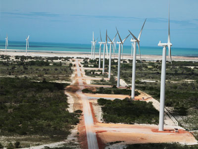 Parque e�lico Alegr�a en Brasil