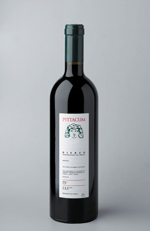 En la imagen, el vino Pittacum Barrica 2007