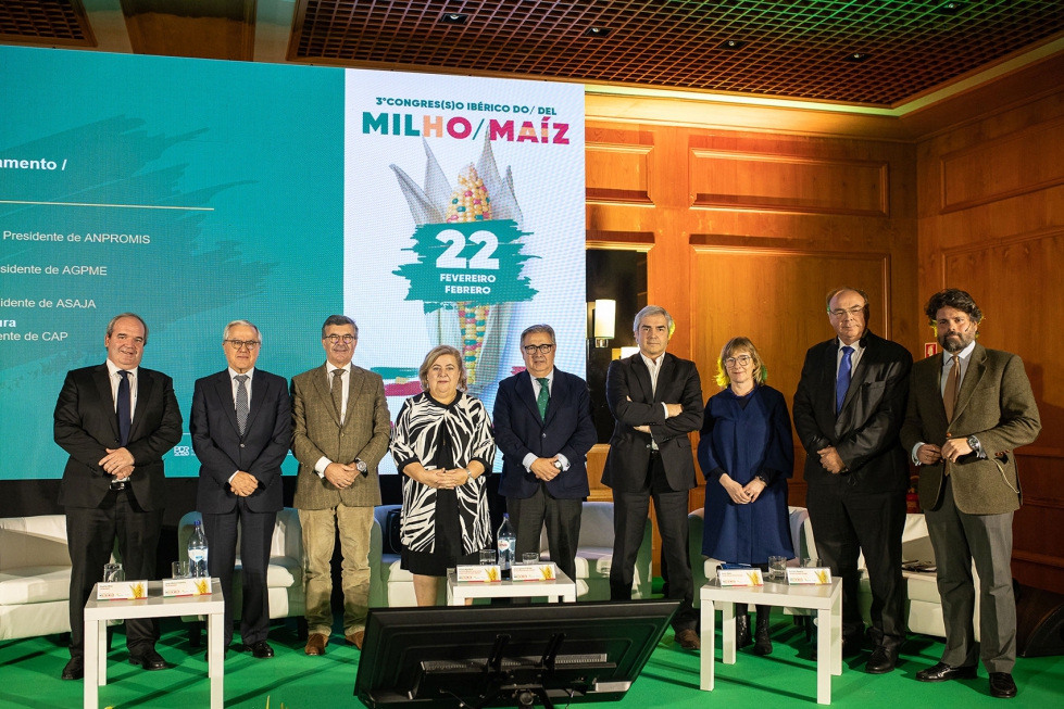 Los eurodiputados Clara Aguilera, Juan Ignacio Zoido, Nuno Melo y Sandra Pereira (centro)