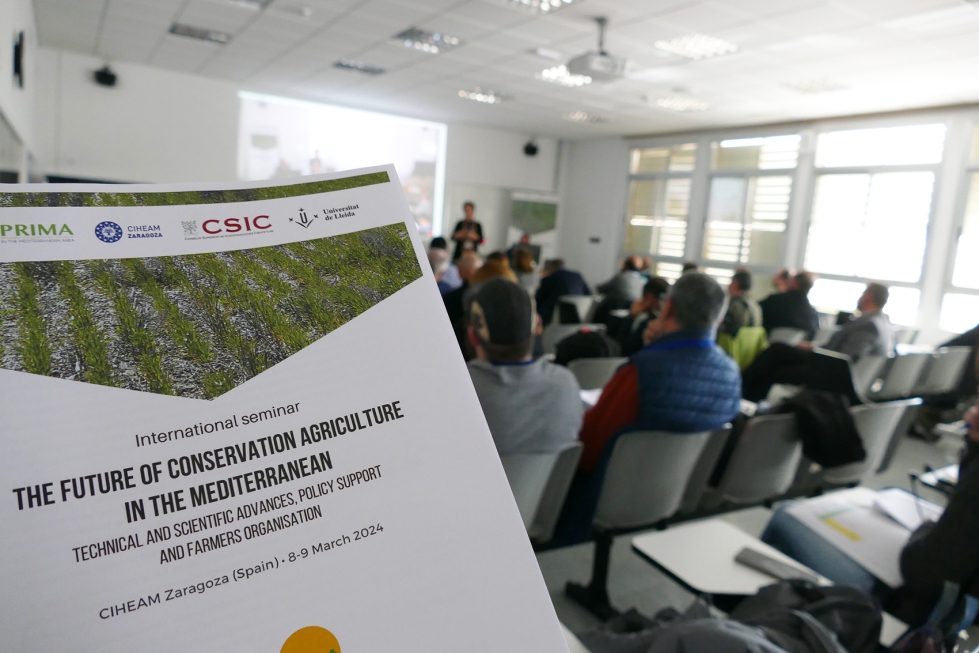 CIHEAM Zaragoza acogi en marzo el seminario internacional sobre el futuro de la agricultura de conservacin en el Mediterrneo...