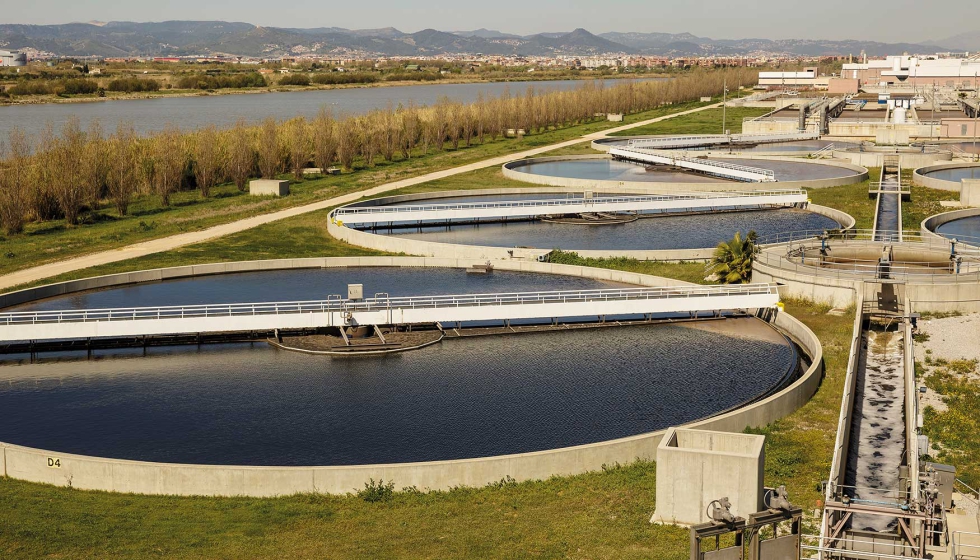 Imagen de la ecofactora Baix Llobregat, una de las ms grandes y modernas de toda Europa