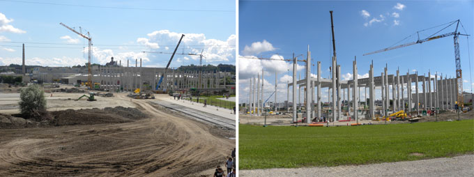 Las obras de la nueva planta de produccin finalizarn en septiembre de 2012