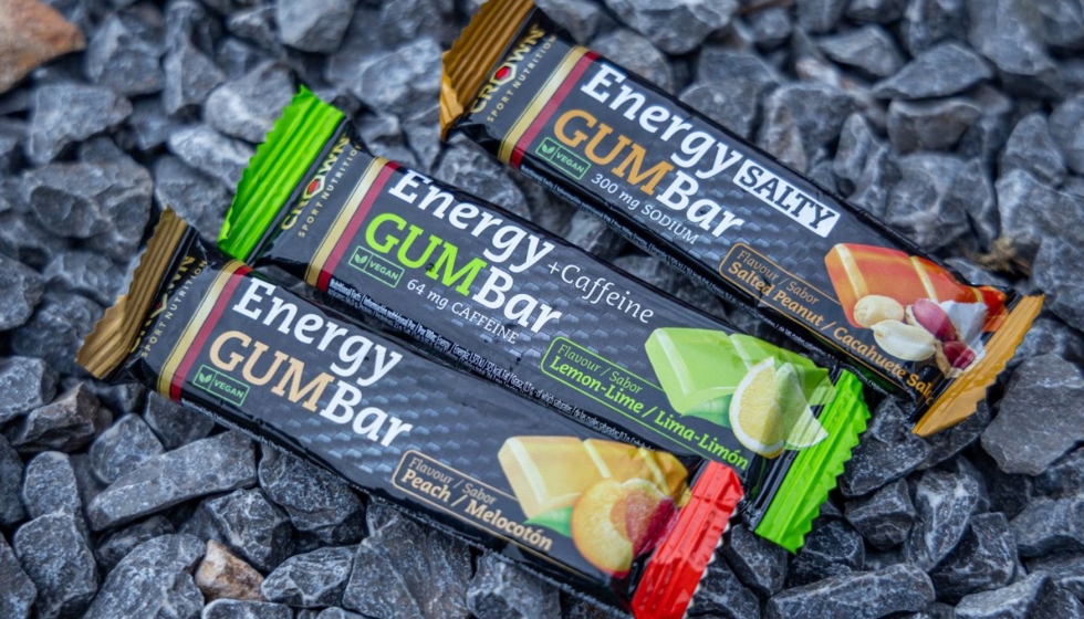 Foto de Descubre los tres nuevos sabores de las Energy GUM Bar de Crown Sport Nutrition