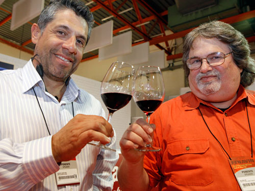 El espaol Pancho Campo y el norteamericano Jay Miller, ambos expertos vincolas