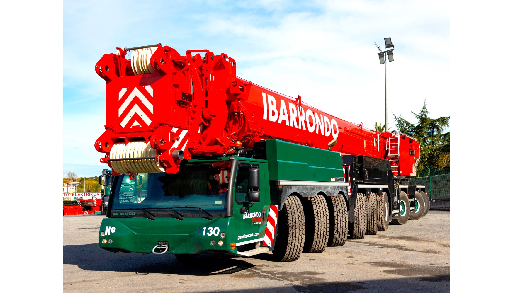 Gras Ibarrondo incorpora la segunda unidad de la gra mvil Liebherr LTM 1750-9.1 a su parque de maquinaria