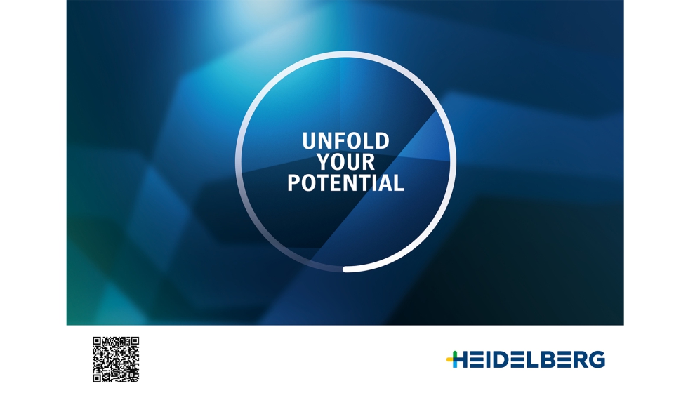 El lema de Heidelberg para Drupa 2024: 'Unfold Your Potential'