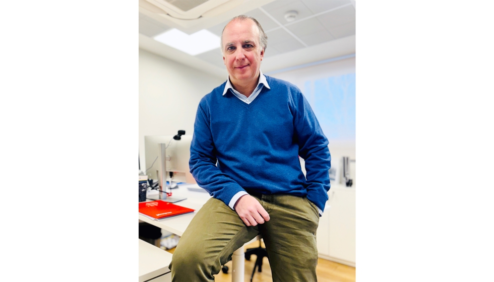 Oriol Garcia, diretor da Insulbar para a Ib�ria, na Ensinger