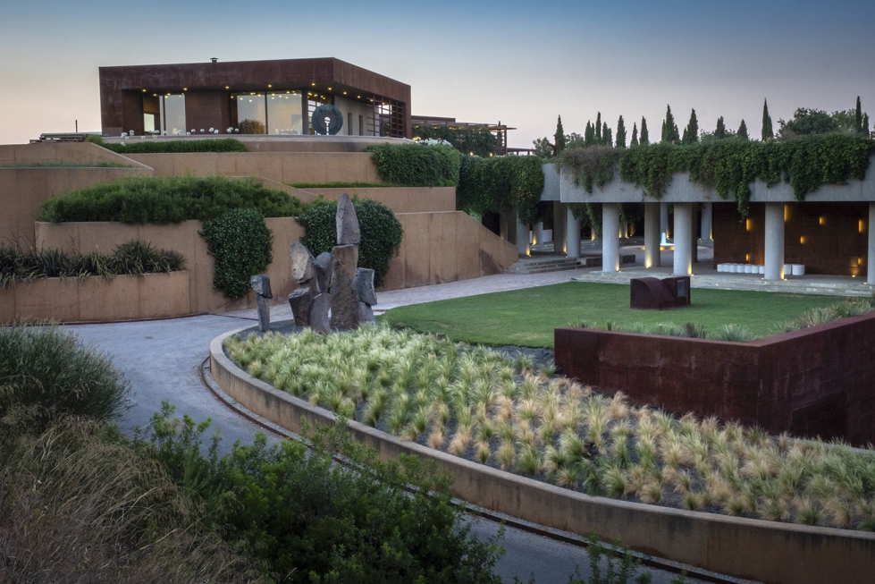 Instalaciones de la Bodega Waltraud de Familia Torres