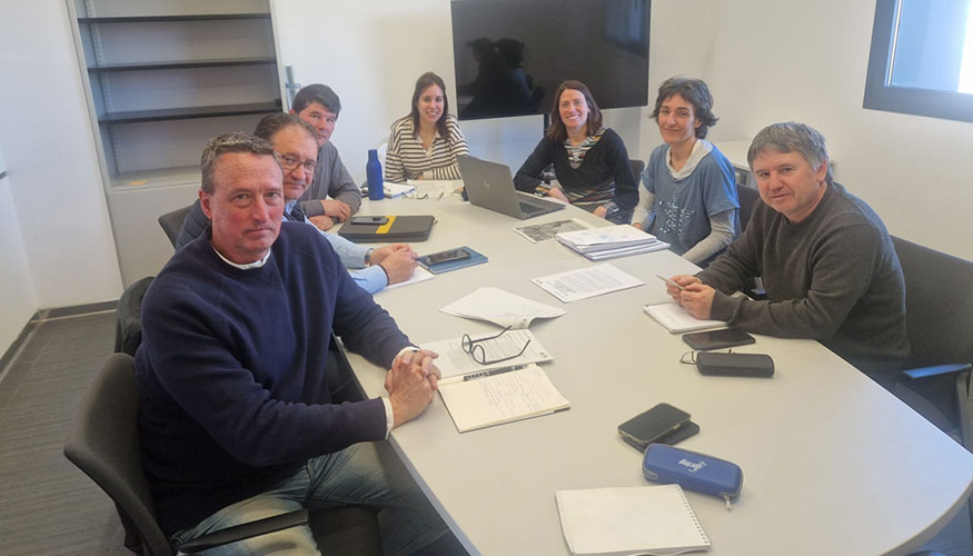 Reunin entre representantes del Centro de Investigacin y Tecnologa Agroalimentaria de Aragn (CITA) y la Diputacin Provincial de Teruel...