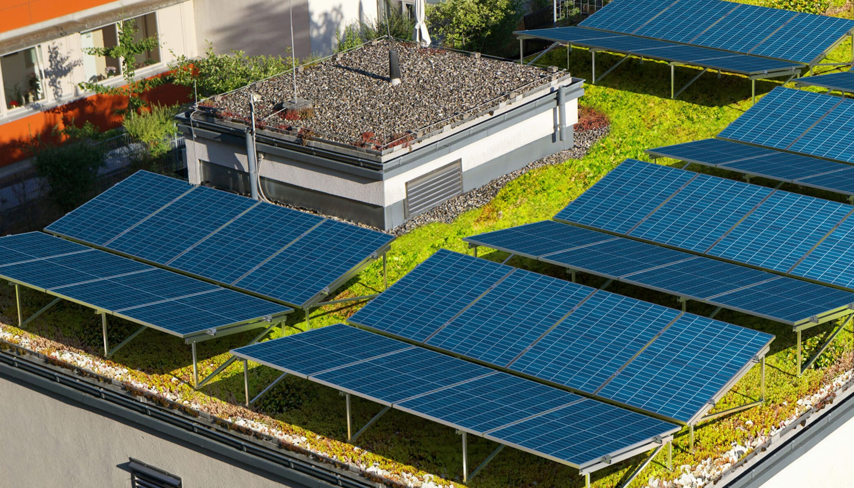 Foto de K2 Systems crea un sistema de montaje fotovoltaico para la generacin de energa en tejados verdes