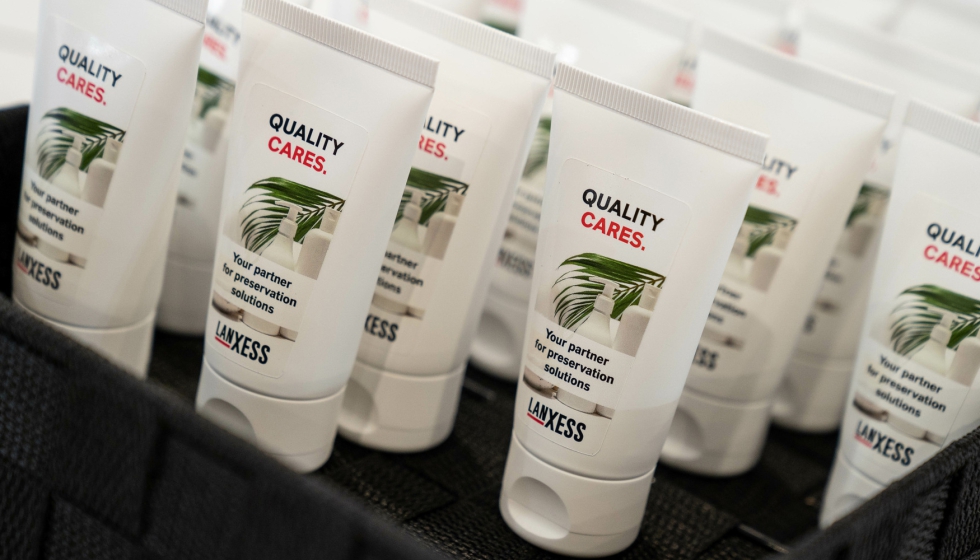 Lanxess en InCosmetics 2023 en Barcelona...