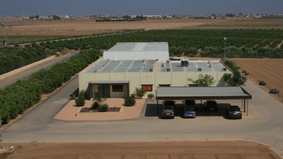 Centro de Investigacin y Desarrollo y una Estacin de Cultivos al aire libre de BASF en Murcia