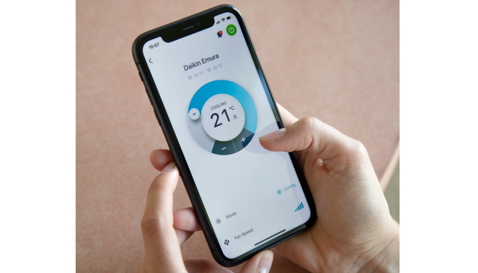 La App Daikin Onecta permite el control del clima, control por voz, control de temperatura por habitaciones y supervisa el consumo de energa...