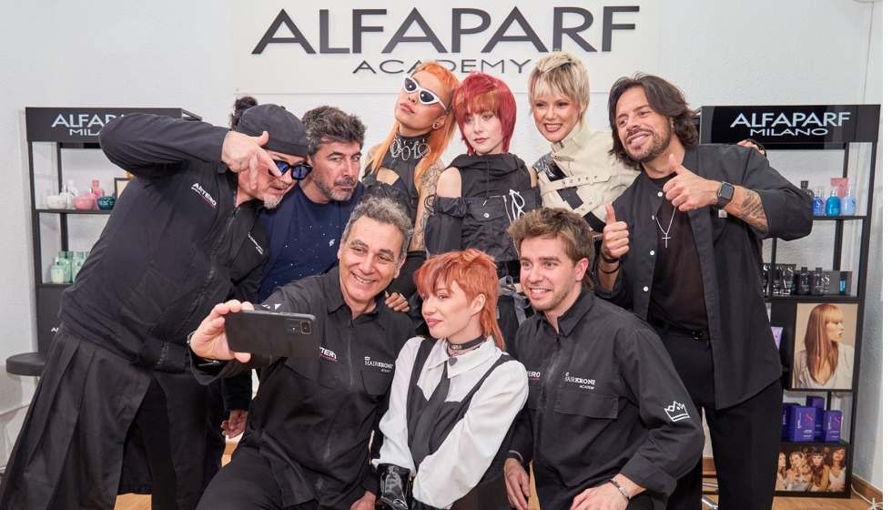 Presentacin de la academia Alfaparf Milano en Barcelona