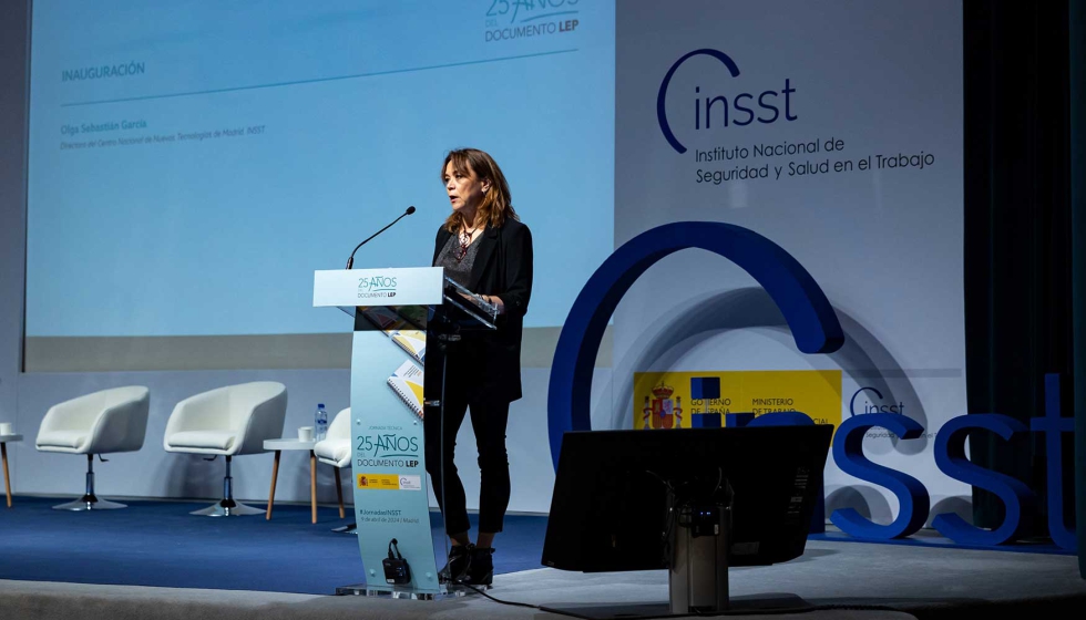 Olga Sebastin, directora del Centro Nacional de Nuevas Tecnologas del INSST