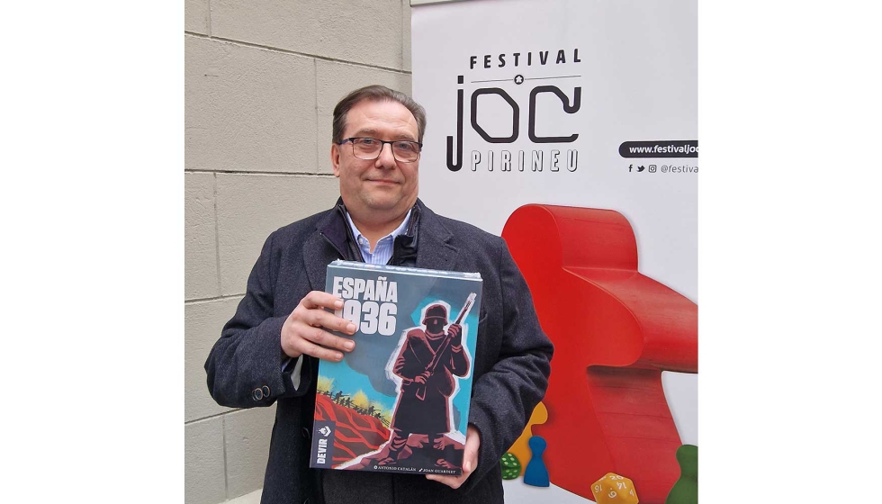 Antonio Catalán, autor del juego España 1936 Antonio Catalán, autor del juego España 1936