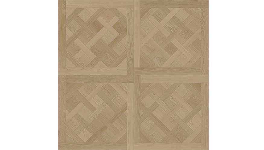 Las novedades de suelos SPC incorporan tres nuevas referencias en mosaico de estilo Versalles